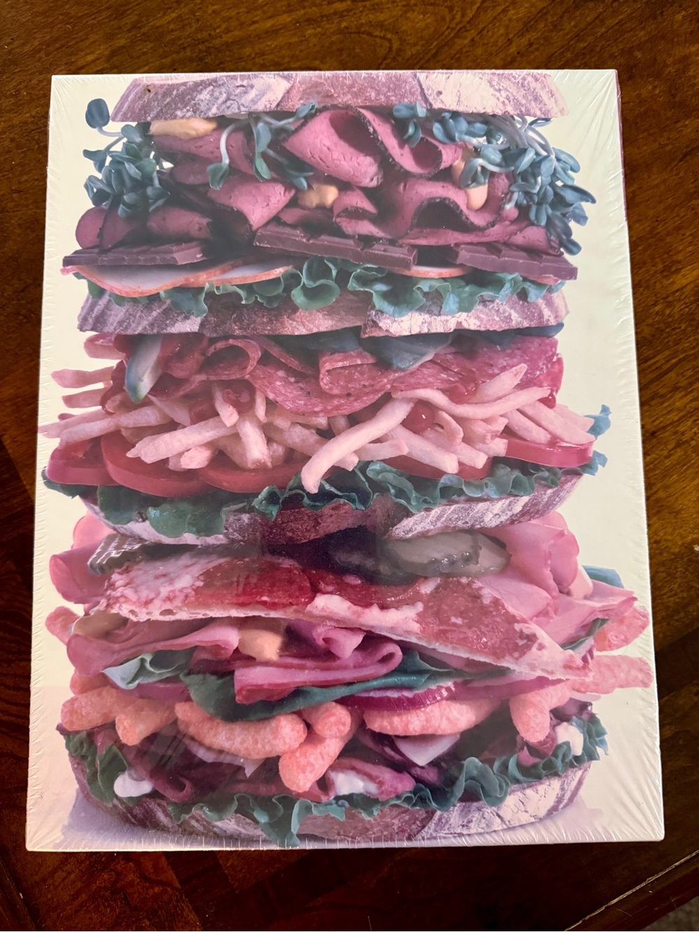 NWT Vintage Springbok "Snack Stack" 500-Piece Jigsaw Puzzle (released in 2004)